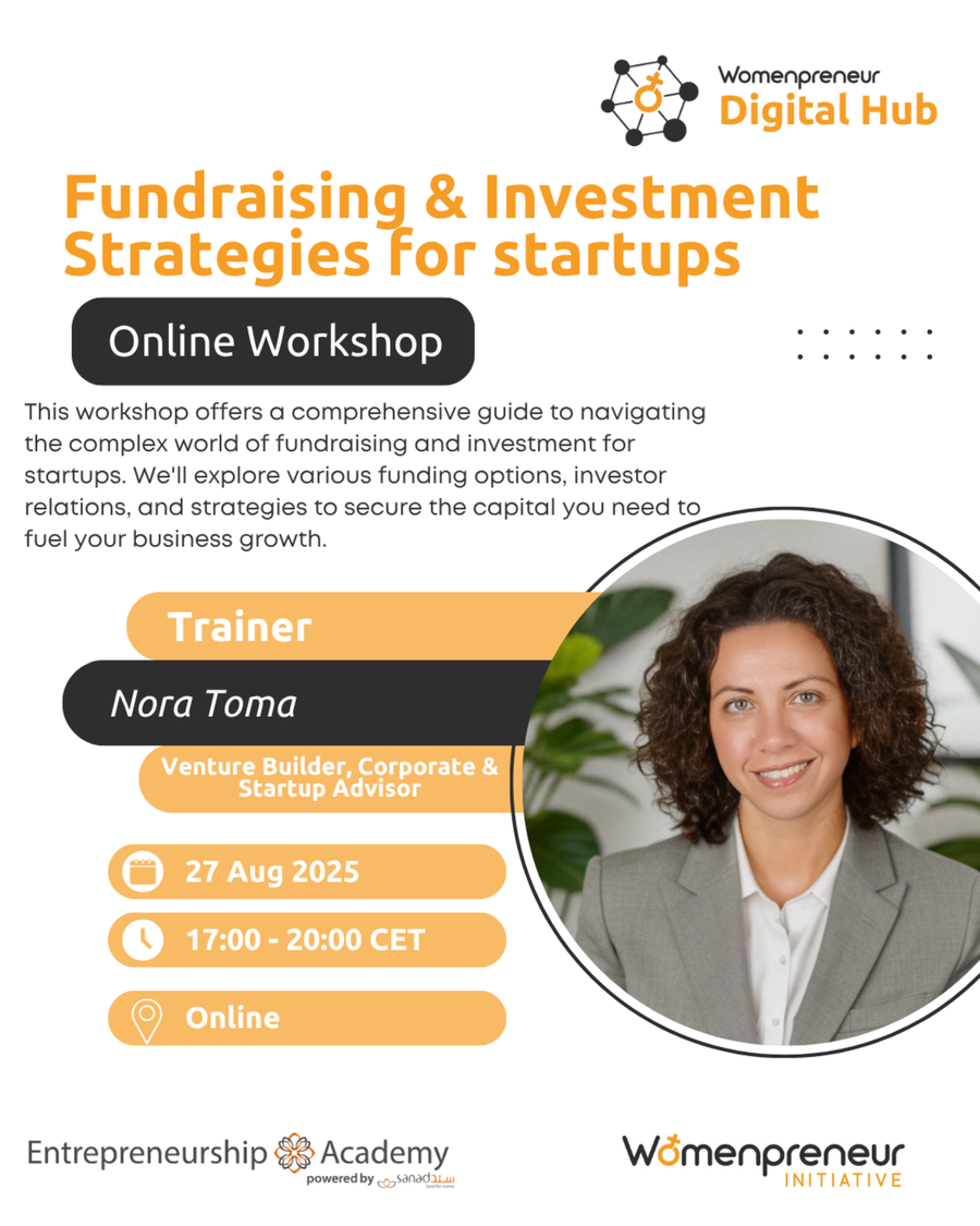 Fundraising & Investment Strategies for startups workshop